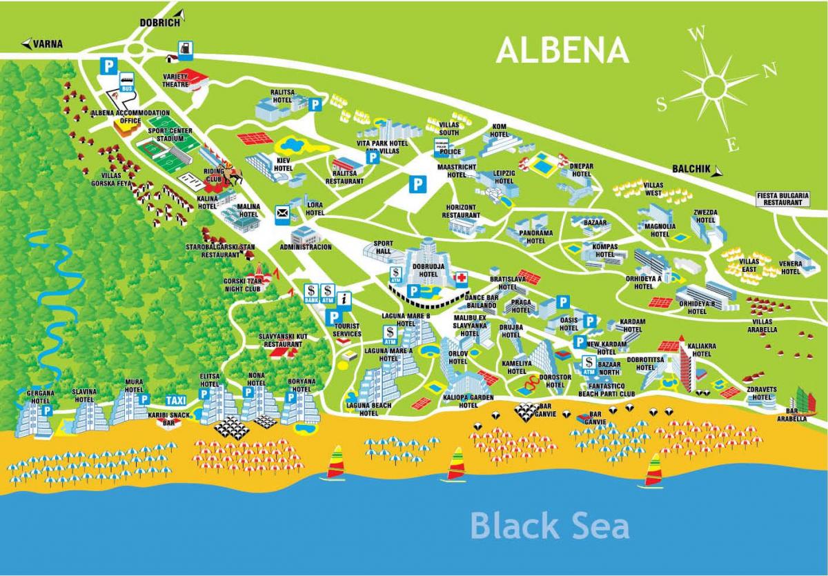 mapi albena Bugarska