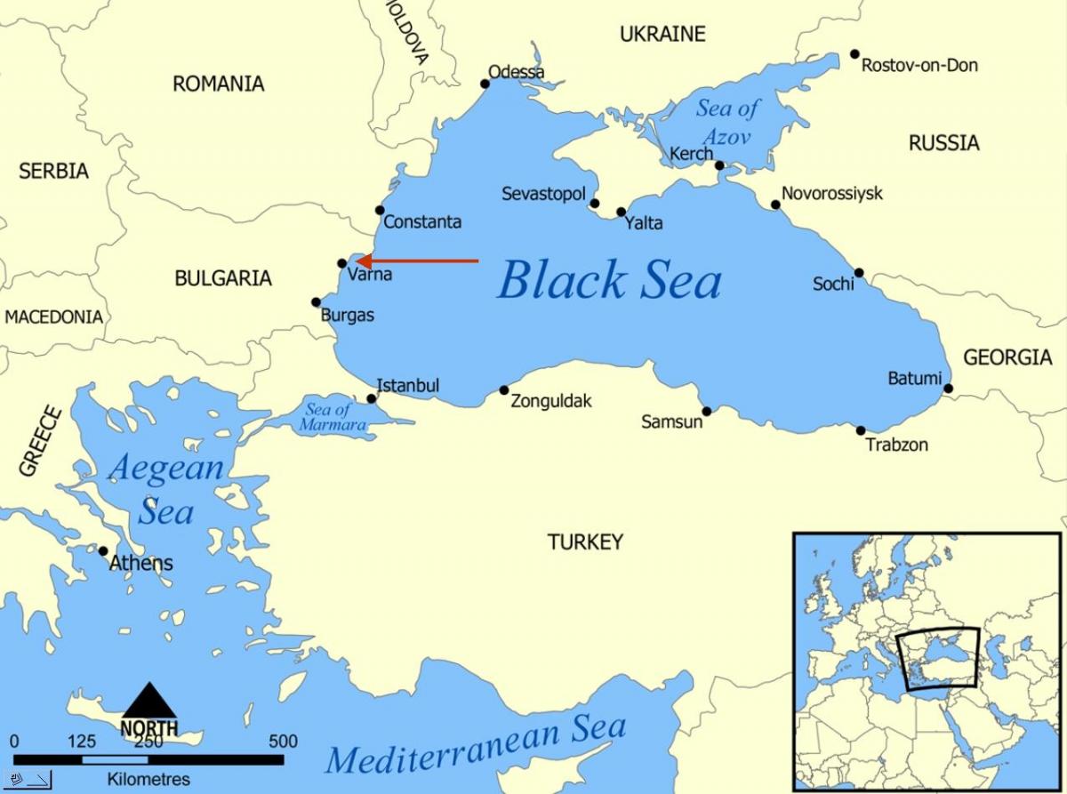 Bugarska varni mapu