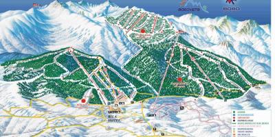 Bugarska ski mapu