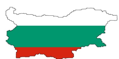 Bugarska mapu zastavu