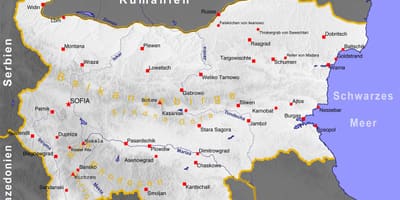 Karta iz bugarske moru